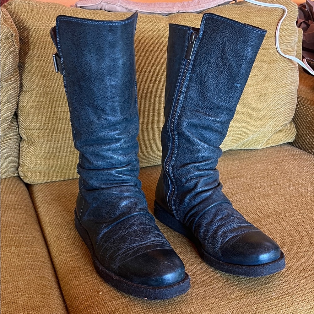 Fluevog Blue Sea to Sky Boots